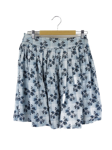 Revival Blue Floral Skirt 12