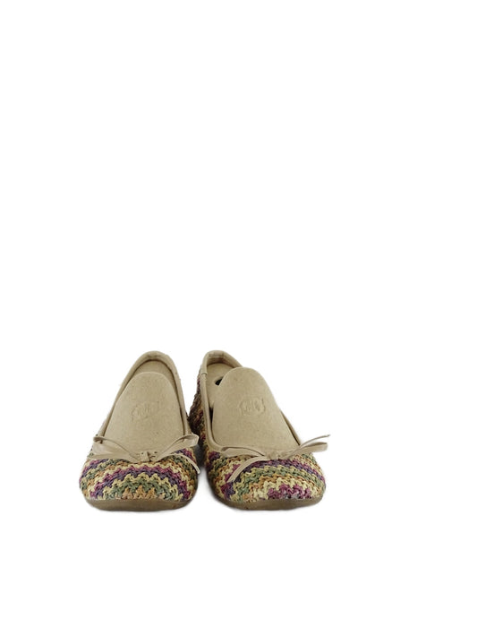 Ezywalkin Woven Multicolored Flats 9