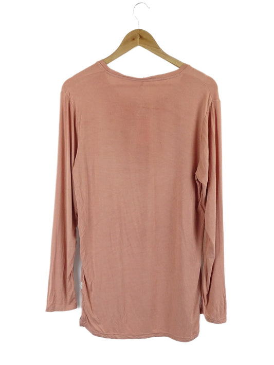 From Zion Pink Long Sleeve Top XS