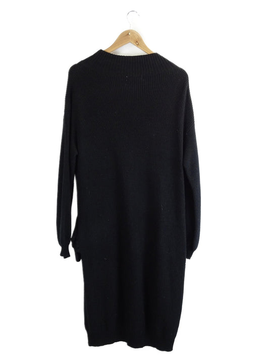 Lorraine Black Knit Dress XL