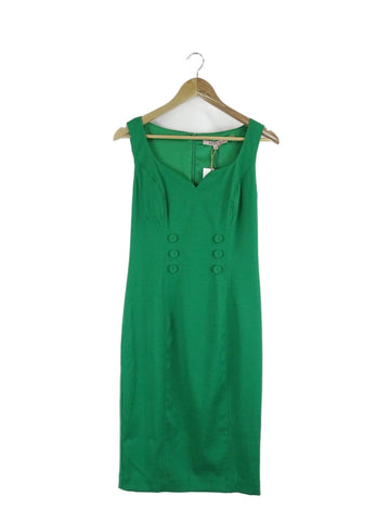 Review Green Mini Shift Dress 8