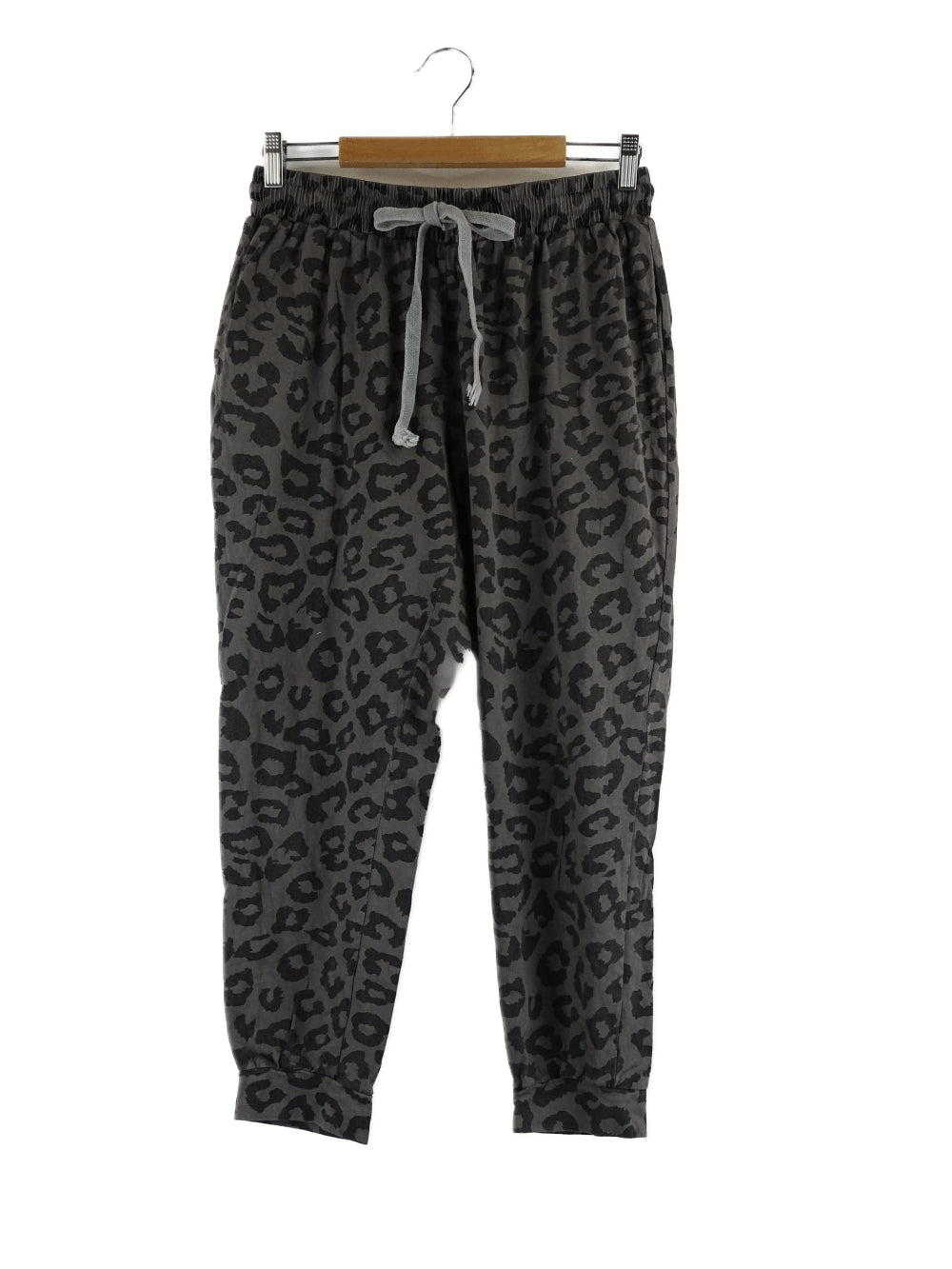 Atmos & Here Animal Print Pants Grey 12