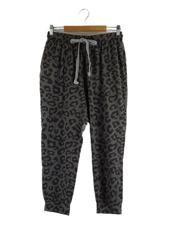 Atmos & Here Animal Print Pants Grey 12