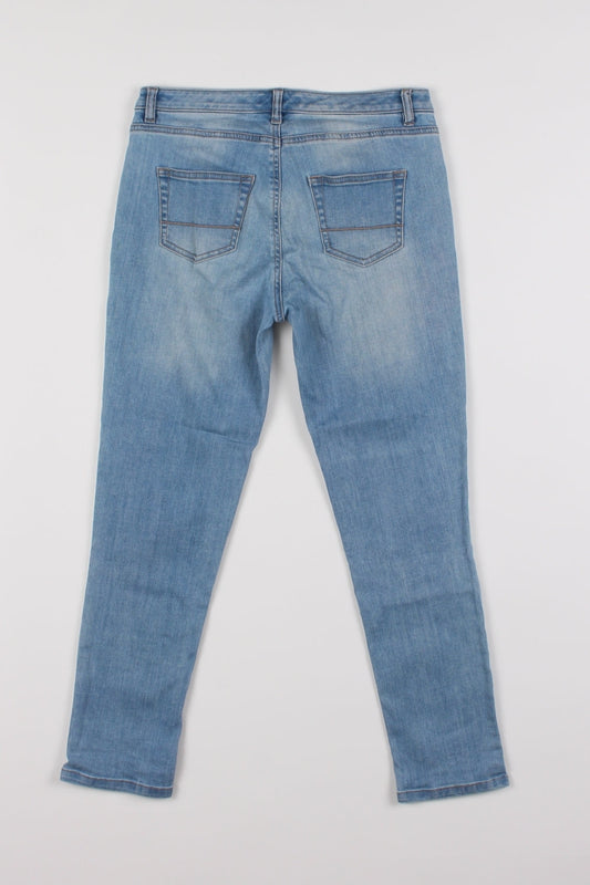 Trenery Blue Skinny Jeans AU 6