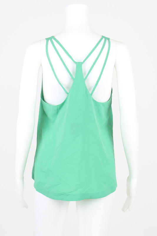 Topshop Green Multi Strap Top 10