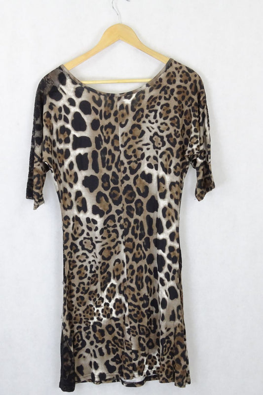 Jeff Gallano Animal print dress 1(10AU)