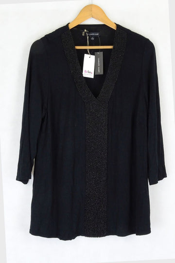 Charlotte Hart Size S Black Top