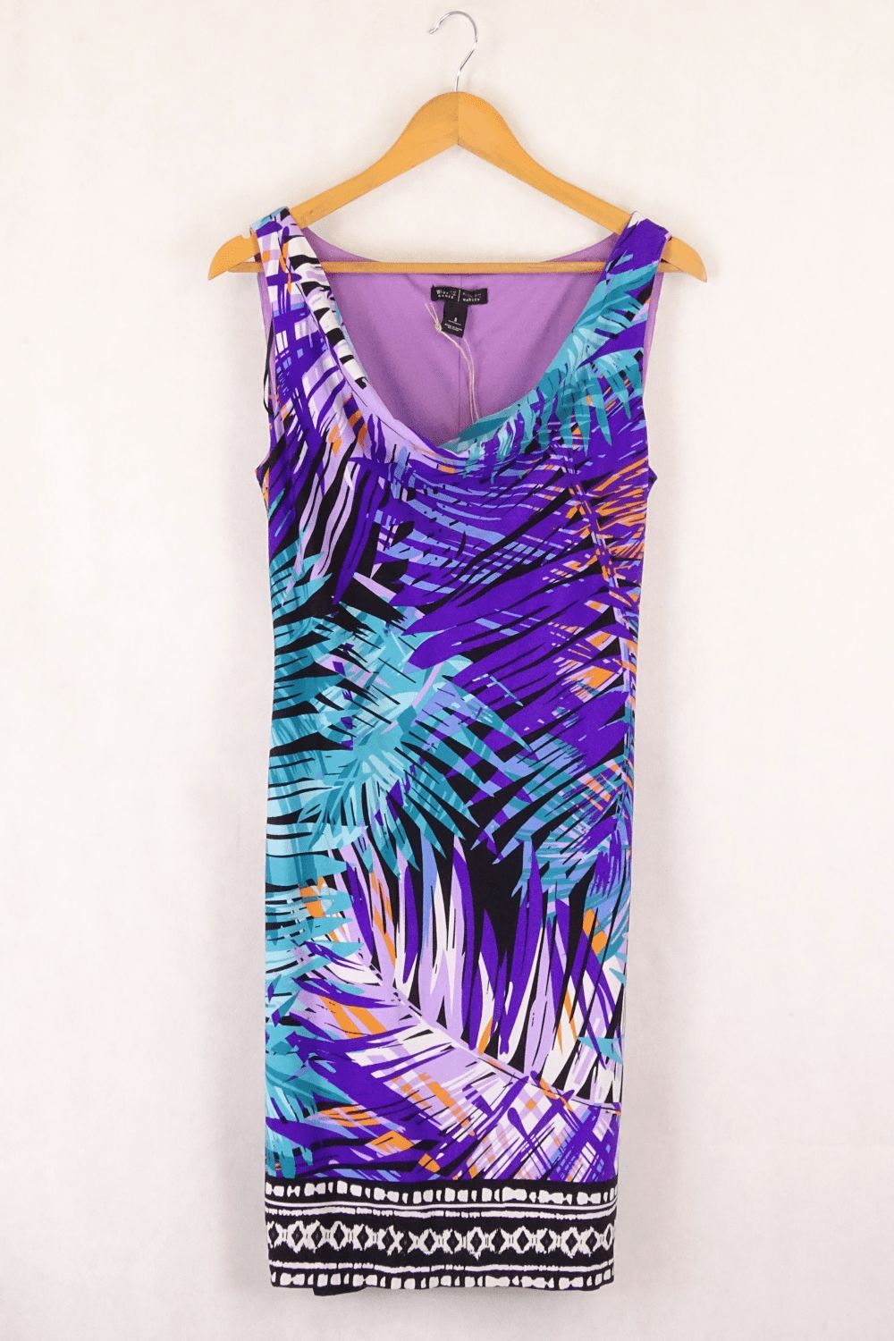 White House Black Market Colourful Dress 8