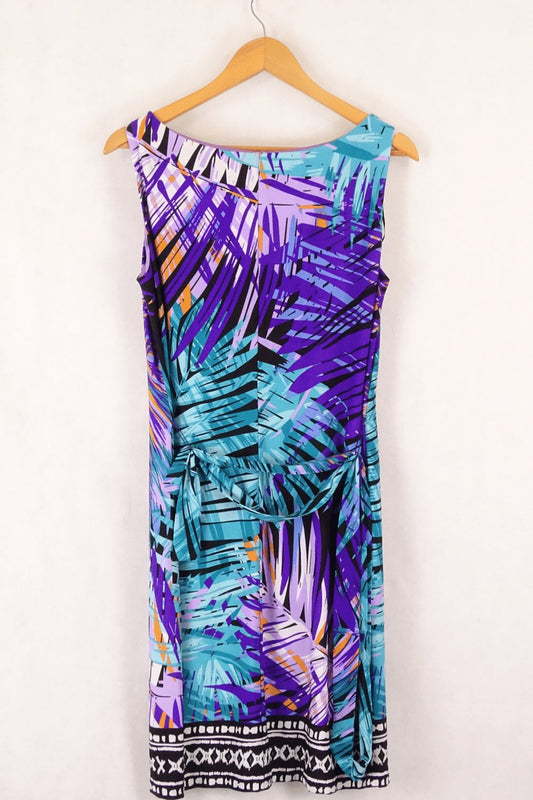 White House Black Market Colourful Dress 8