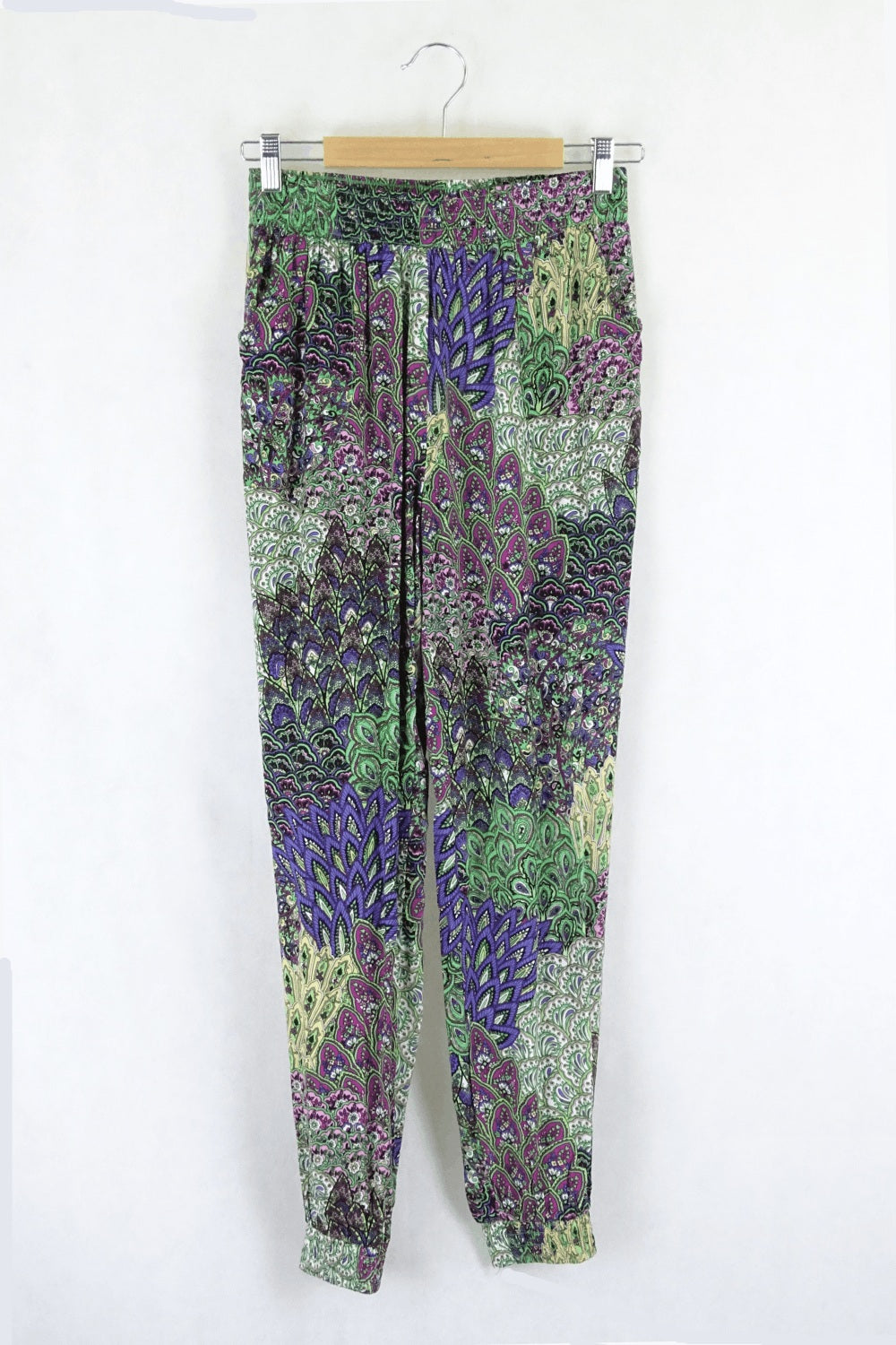 Miracle Elasticated Printed Pants 8