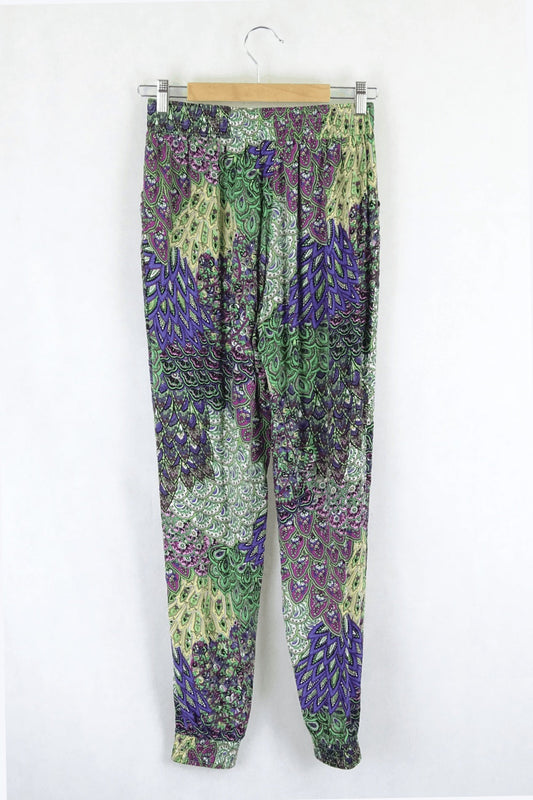 Miracle Elasticated Printed Pants 8