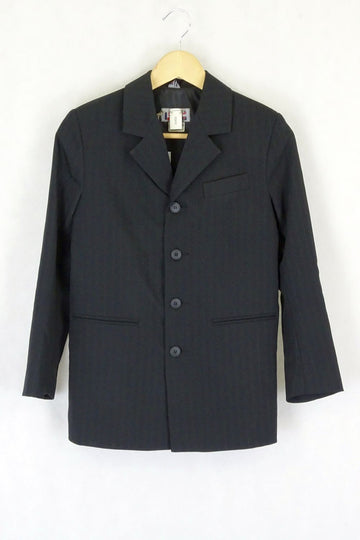 Black Pinstrip Blazer 10