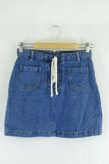 Forever New Denim Skirt 8