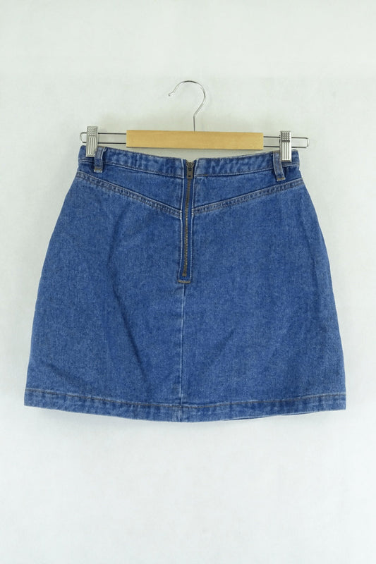 Forever New Denim Skirt 8