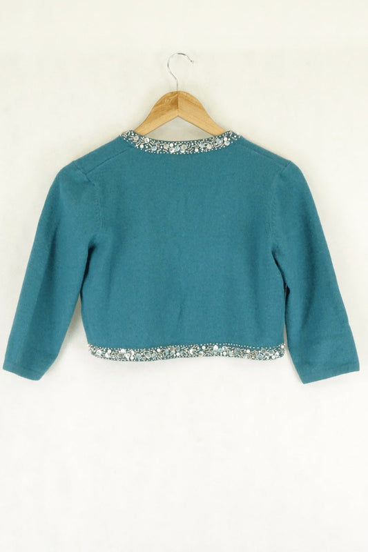 Basque Green Cardigan S