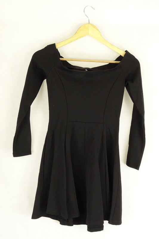 H&M Black Dress 8