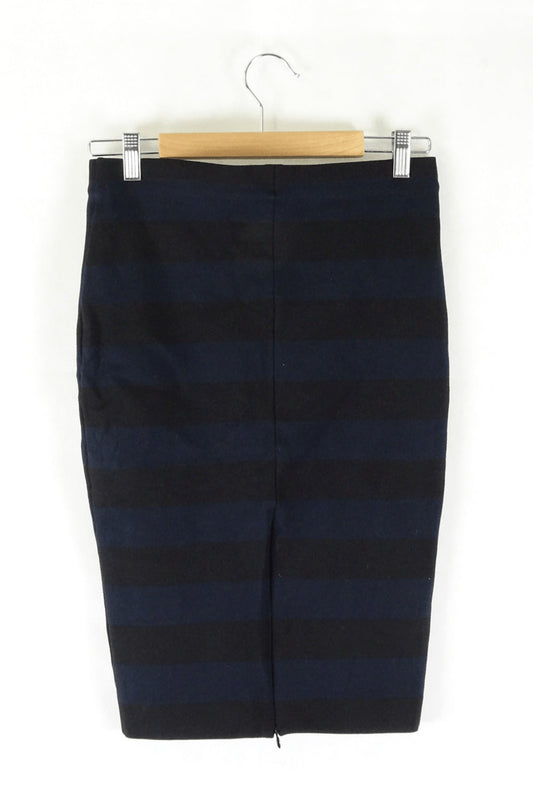 Witchery Stripe Skirt 10