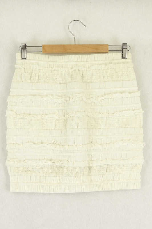 IRO White Skirt 38 (AU 10)