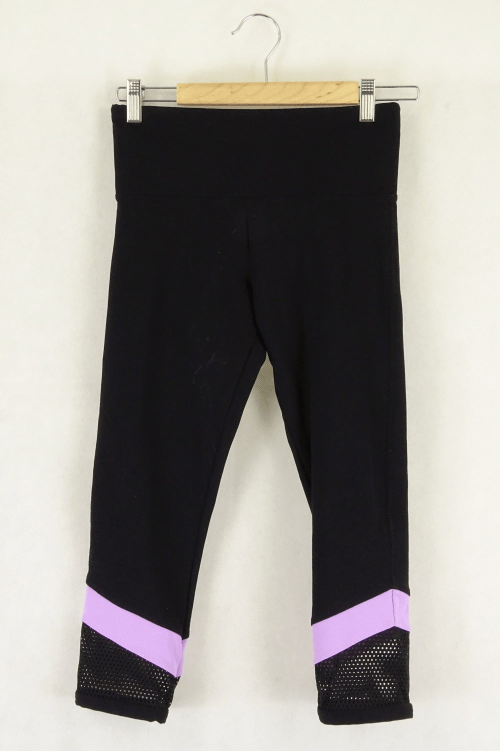 Lorna Jane Black And Purple Pants 8