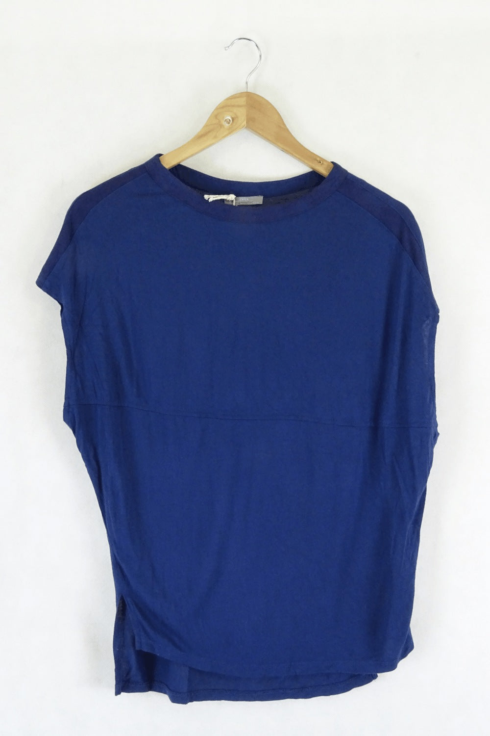 Zara Navy T-Shirt S