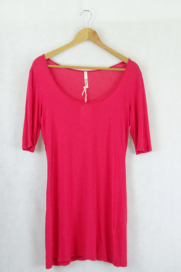 Fluxus Pink Top S