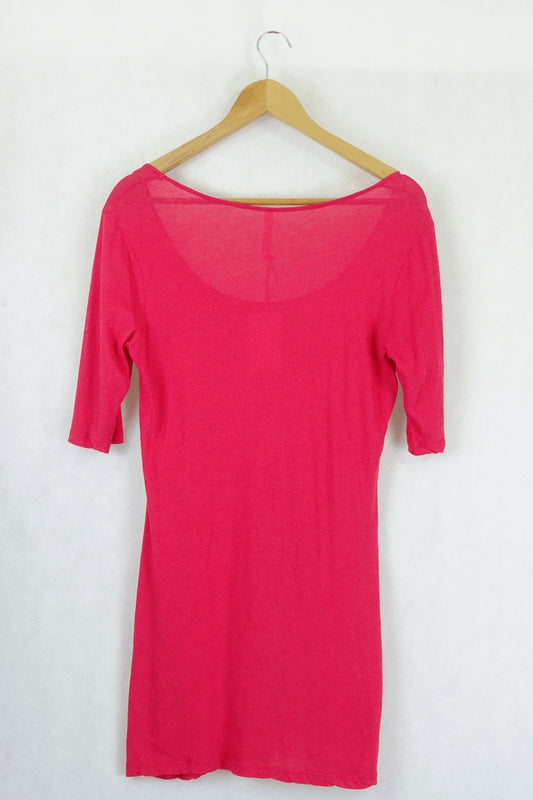 Fluxus Pink Top S