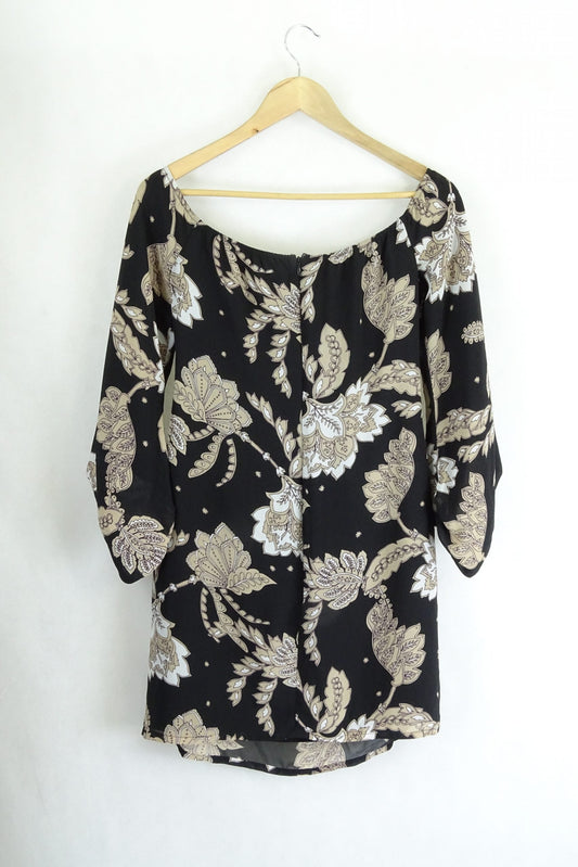 Bardot Floral Dress 10