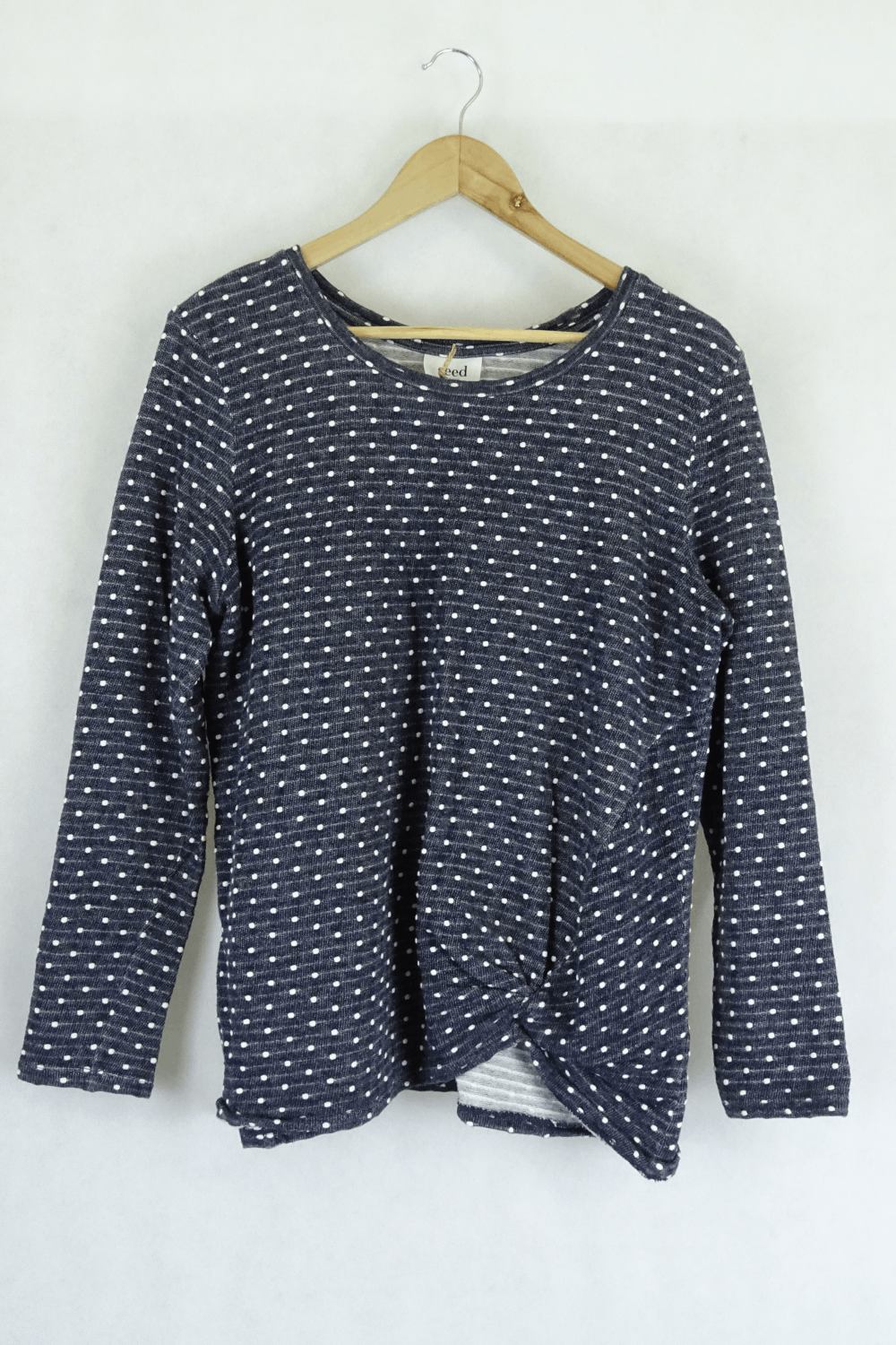 Seed Navy Spot Top M