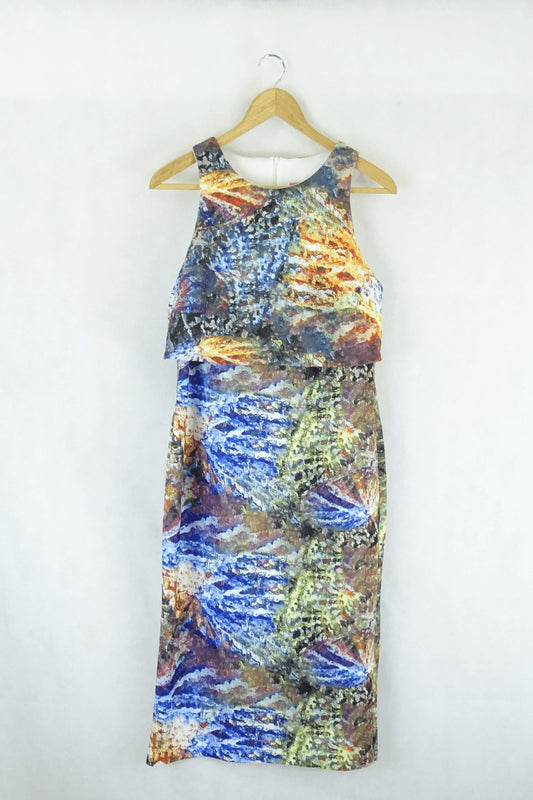 Vera Ravenna multicoloured dress 12