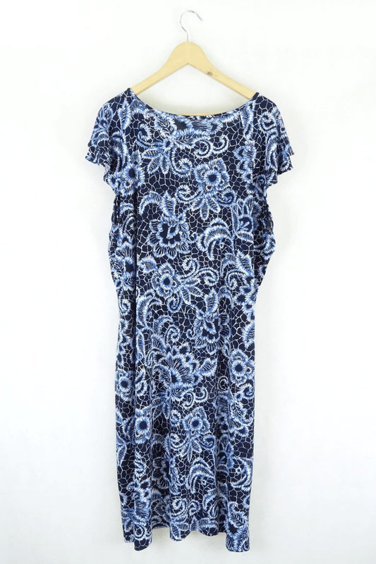 Motive Blue Dress Xl