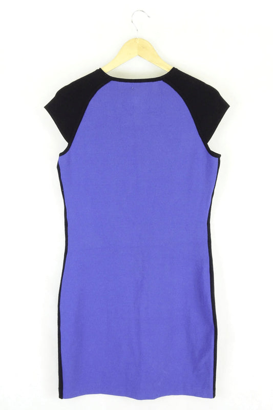 Marc Cain Purple Knit Dress S