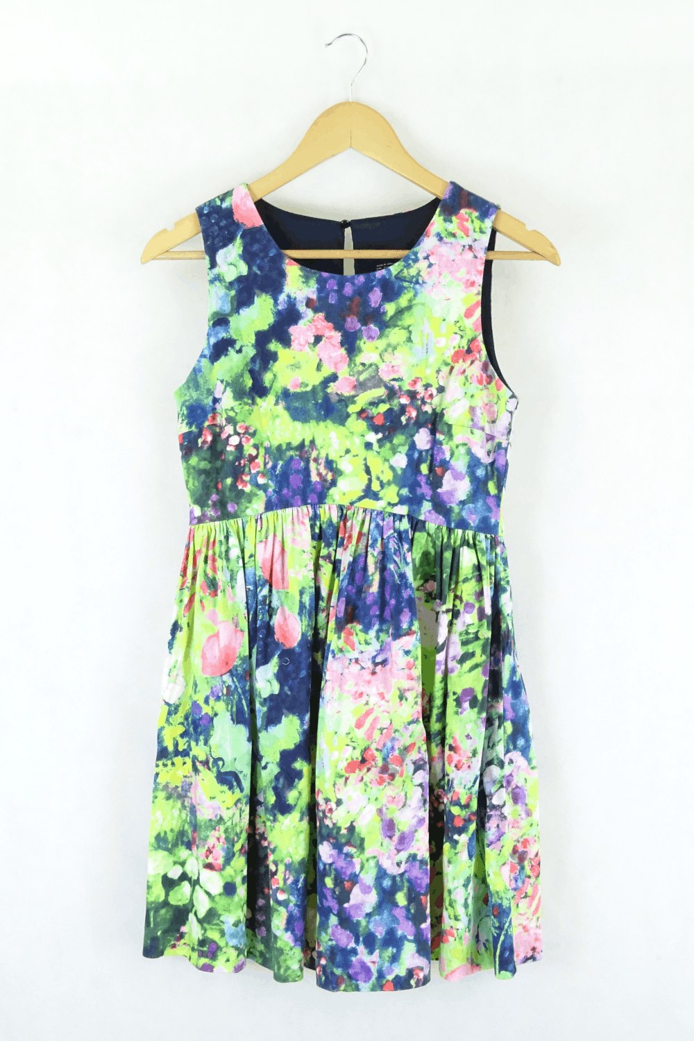 Zara Multicoloured A Line Dress 8