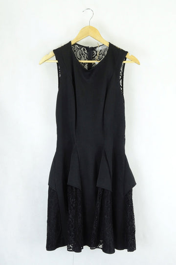 Asos Black Lace Dress 14