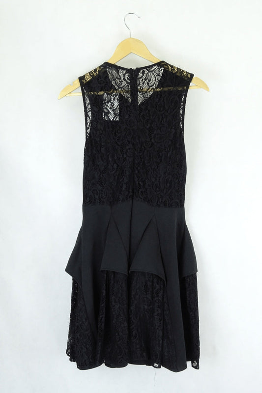 Asos Black Lace Dress 14