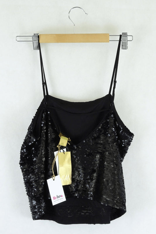 H&M Sparkle Black Singlet 6