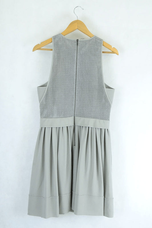 Yttrium Laser Cut Dress Grey 3 (12AU)