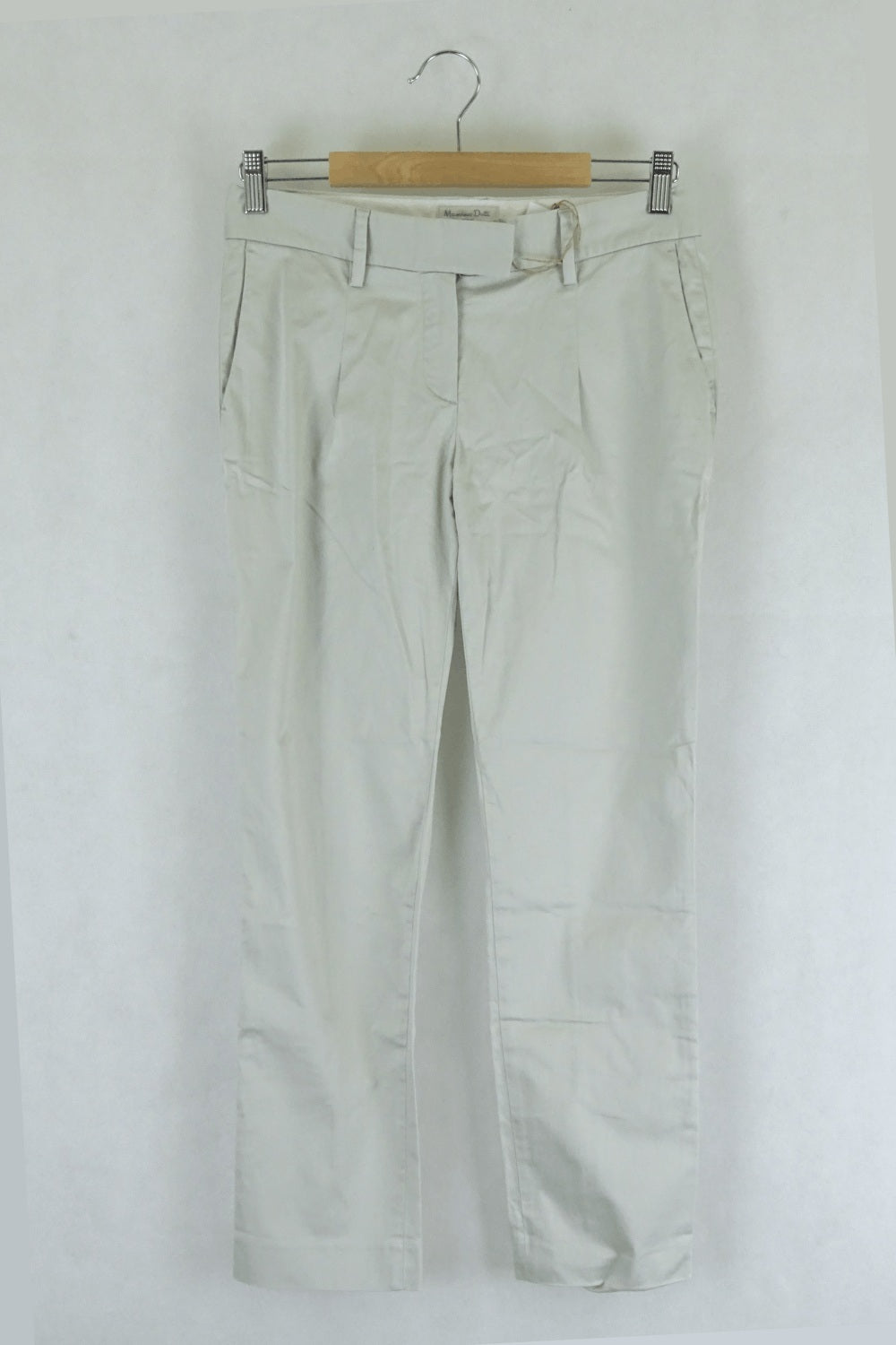 Massimo Dutti Cream Pants 36/26 (8AU)