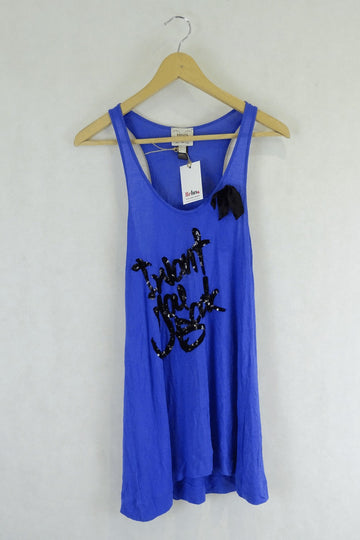 Mango Blue Singlet M