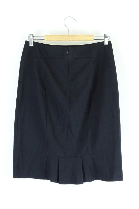 Veronika Maine Black Pencil Skirt 10