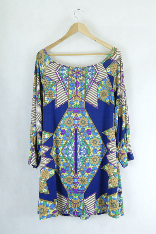 Sophia Abstract Dress 14