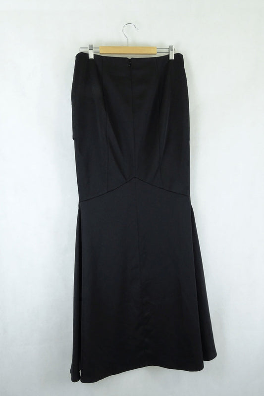 Sheike Black Oasis Maxi Skirt 14