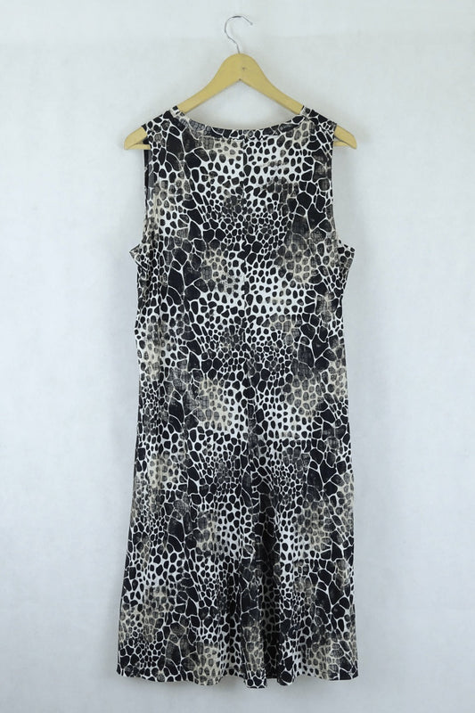 Lior Animal Printed Dress Xl