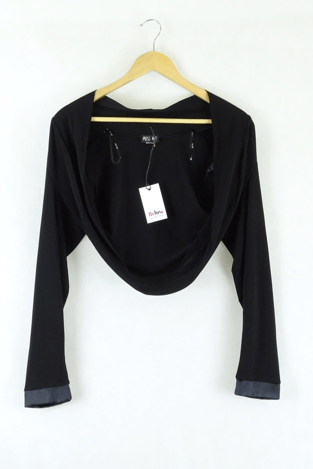 Miss Me Black Cardigan S