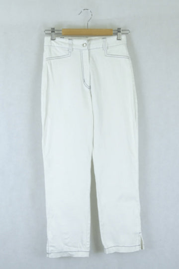 Queens Park White Jeans 8