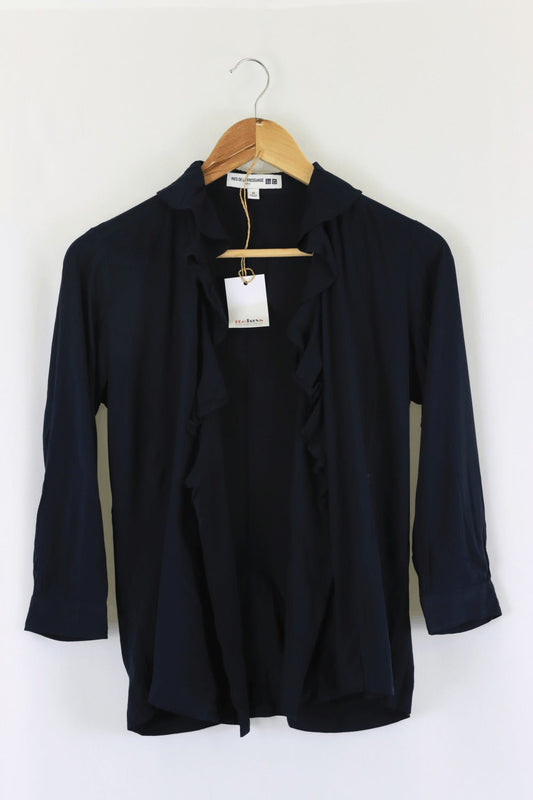 Uniqlo Navy Blouse XS