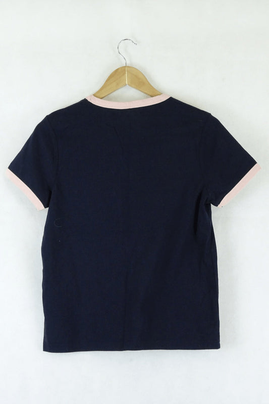 Huffer Black And Pink T-Shirt 6