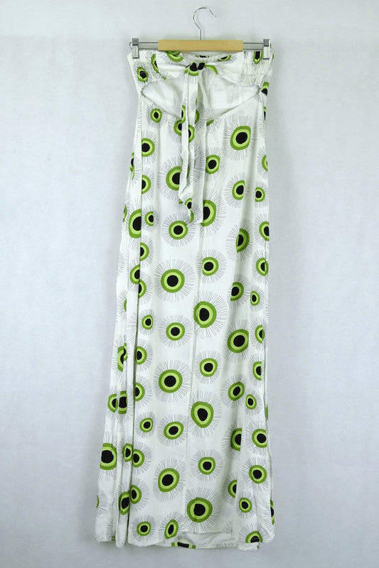 Totem Printed White Dress 2 (AU6)