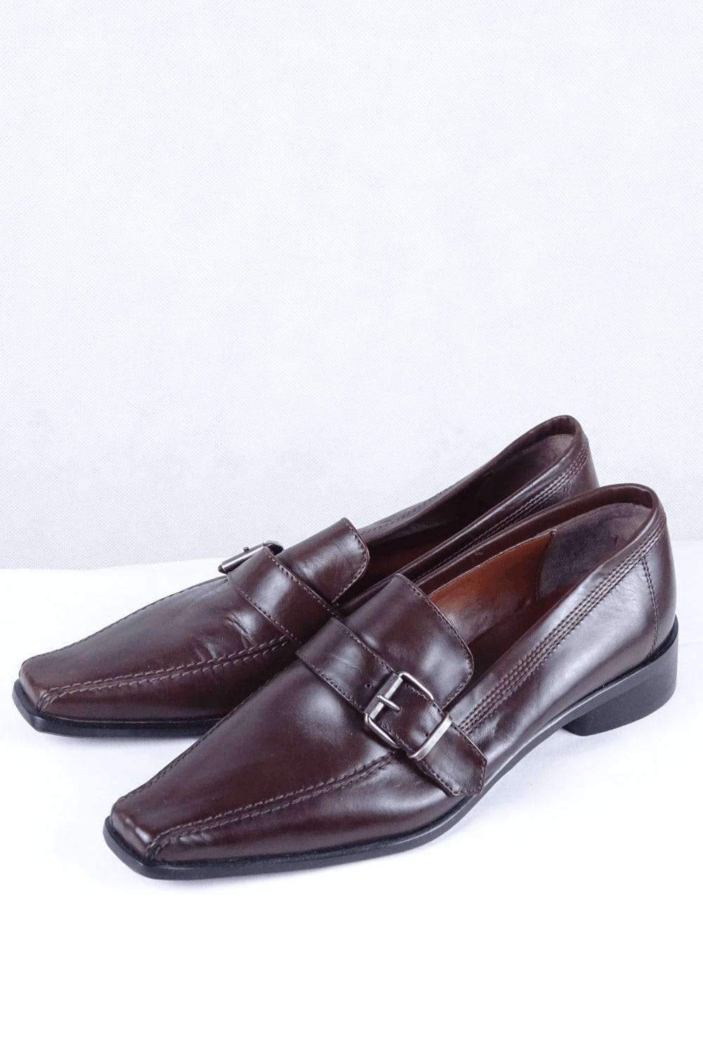 Albert Piazza Brown Loafers 6 AU NWOT