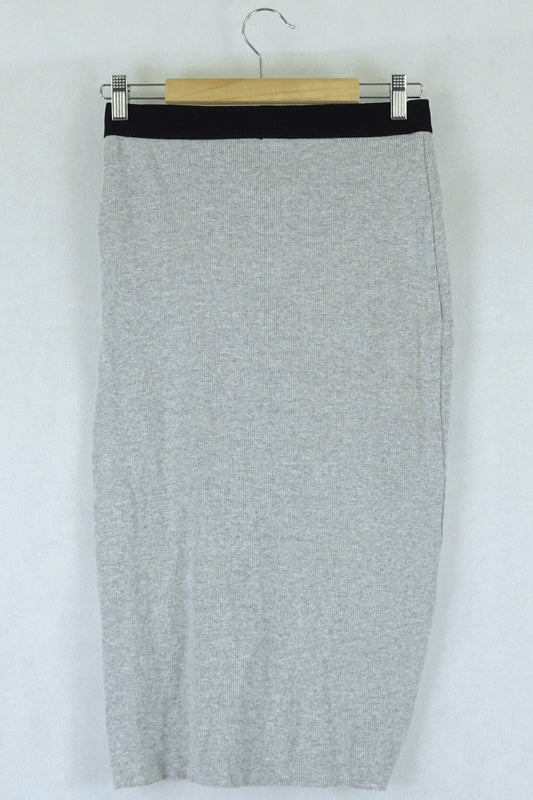 Viktoria + Woods Black And Grey Skirt 1 (AU 8)