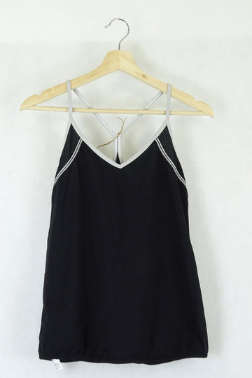 Lorna Jane Black Singlet Top S